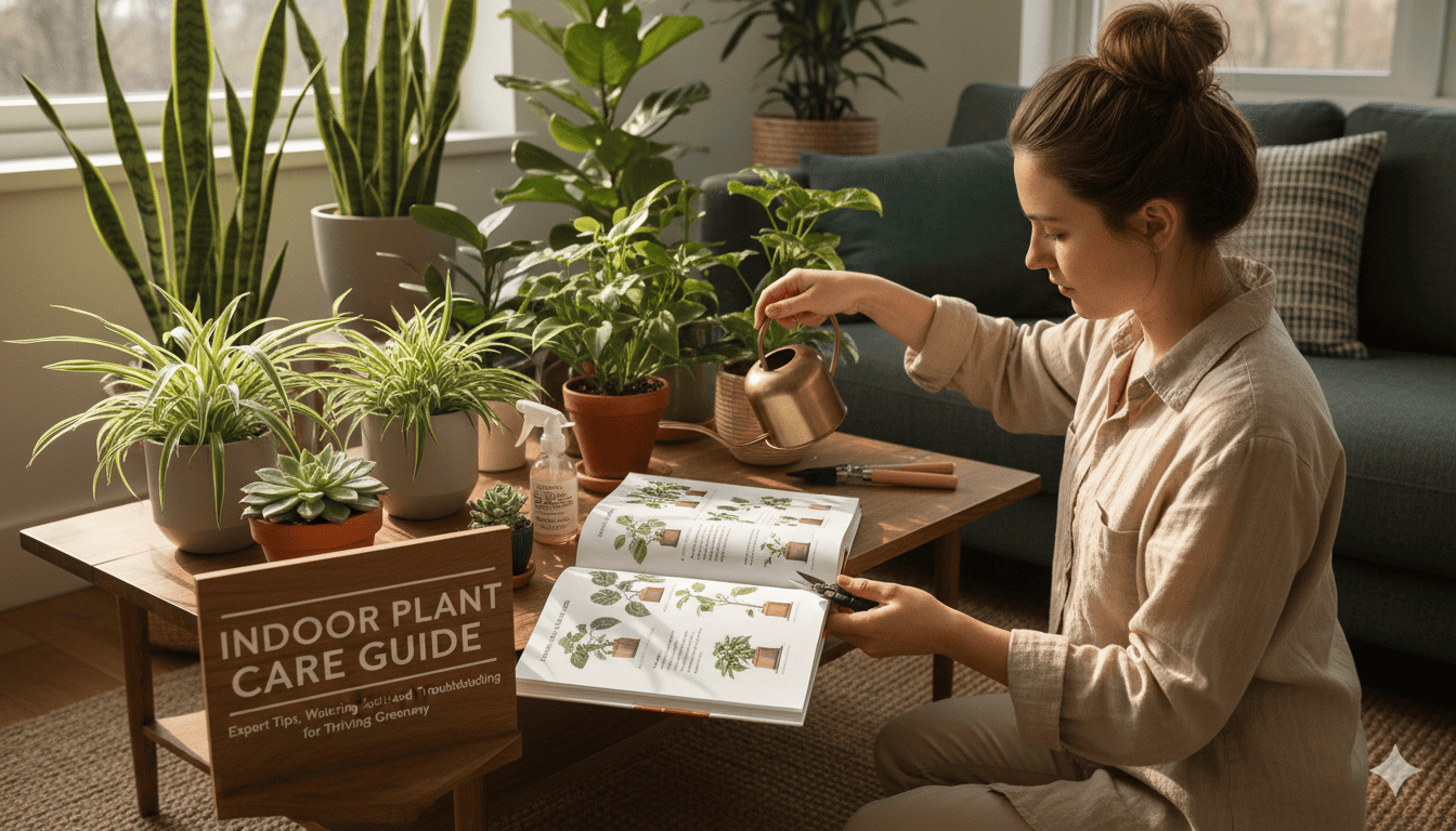Indoor plant care guide
